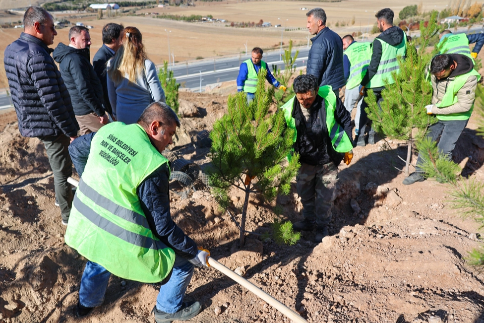 Sivas'ta mevsimlik işçiler adına hatıra ormanı