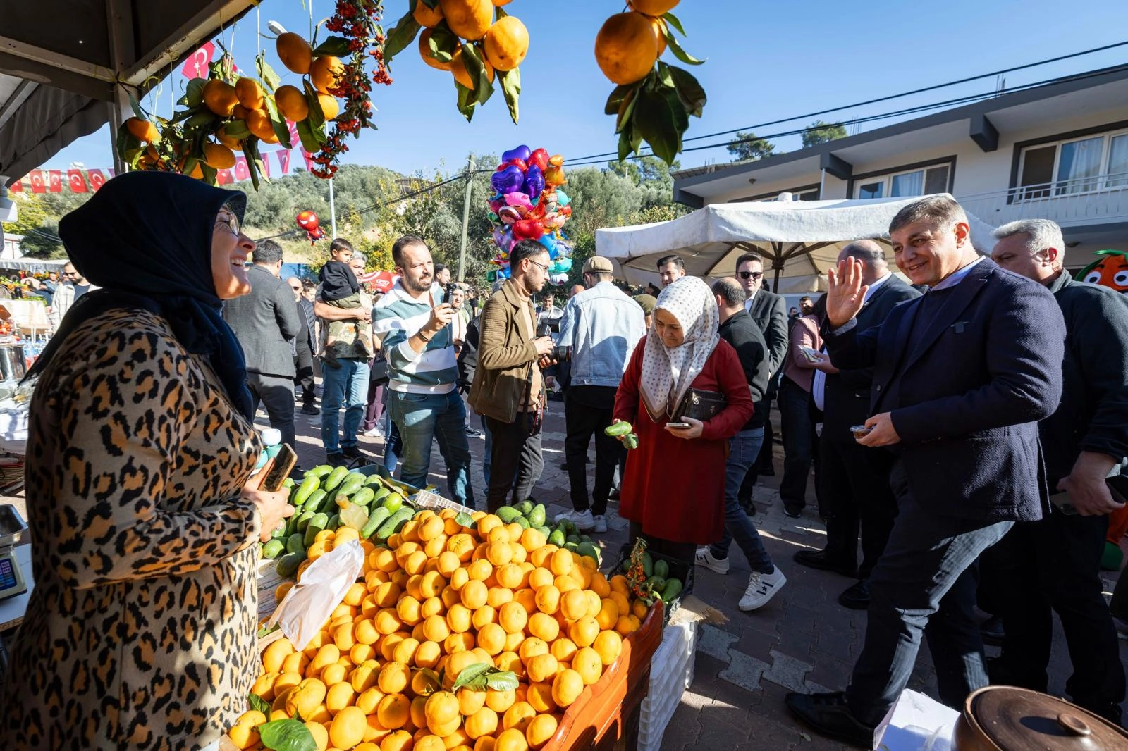 İzmir Özdere'deki festival binlerce ziyaretçiyi ağırladı