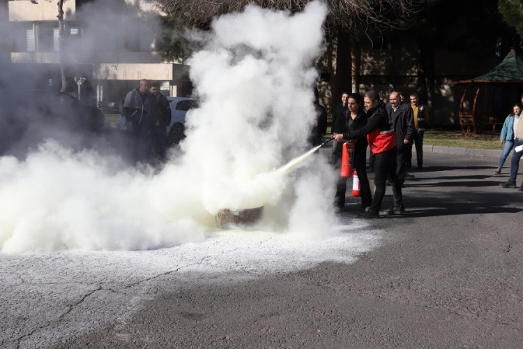 DBB personeline ‘acil durum’ eğitimi verildi