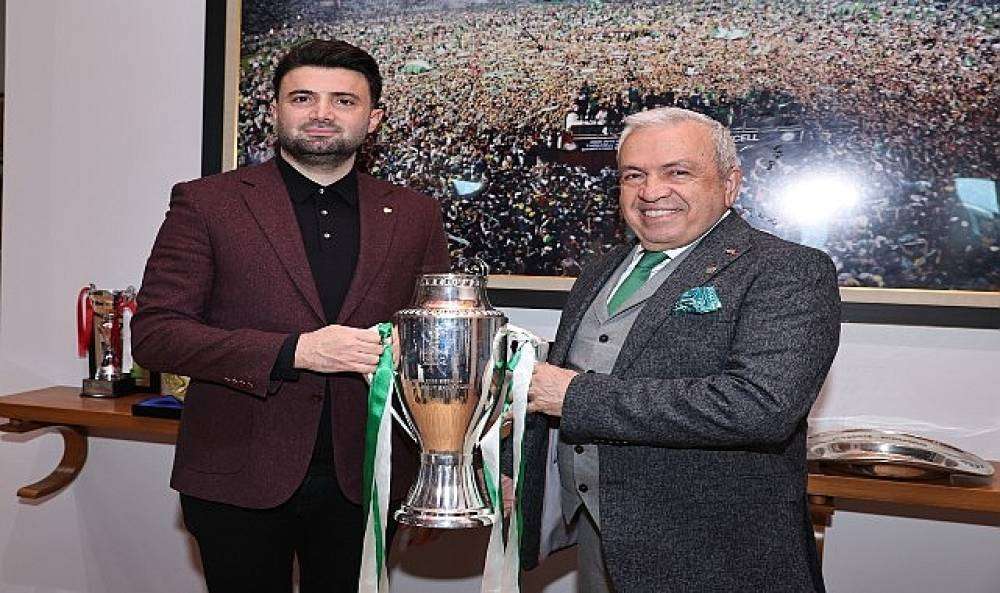 Başkan Şadi Özdemir'den Bursaspor'a destek: Her zaman yanınızdayız