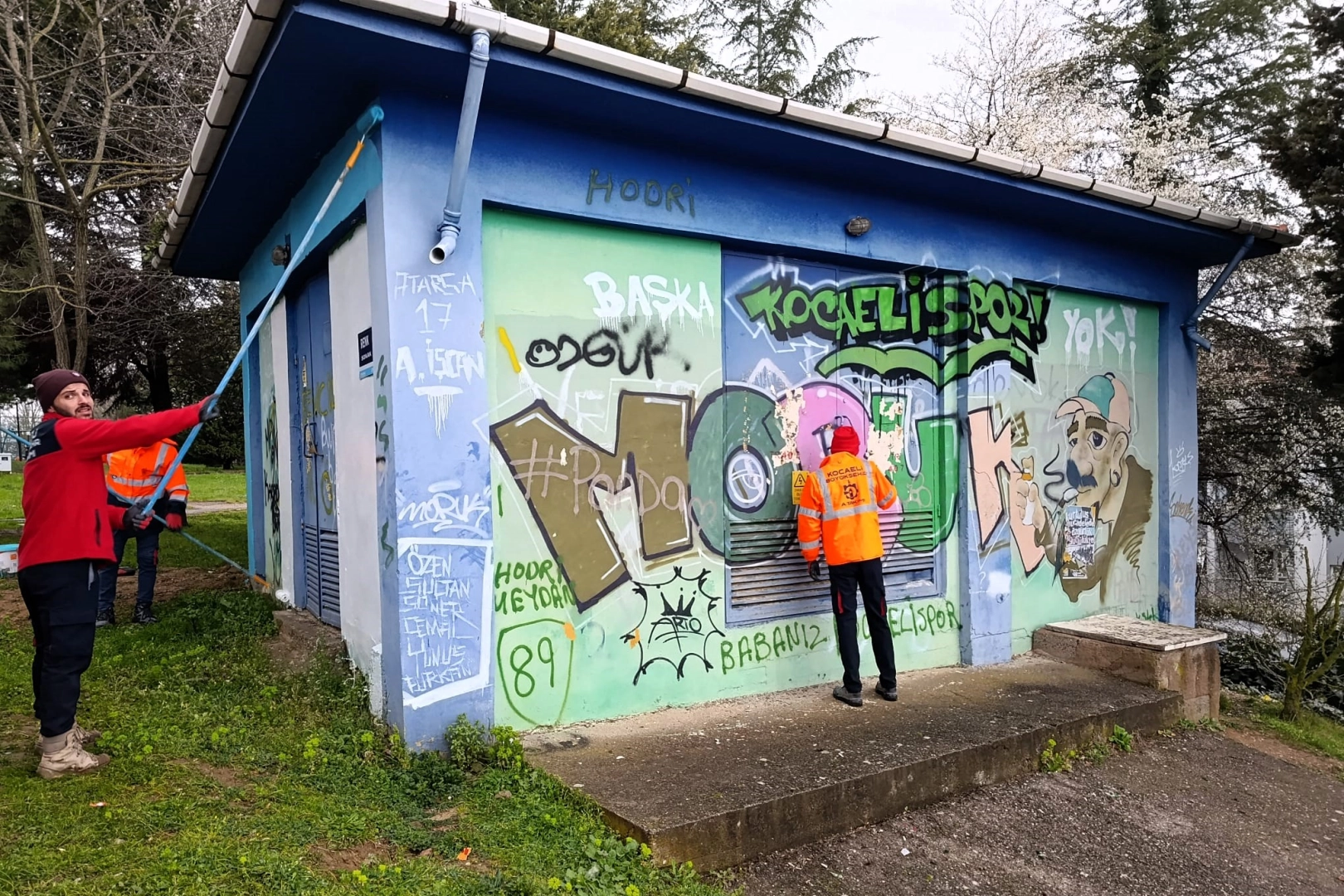 Kocaeli'de g&ouml;r&uuml;nt&uuml; kirliliğine B&uuml;y&uuml;kşehir dokunuşu