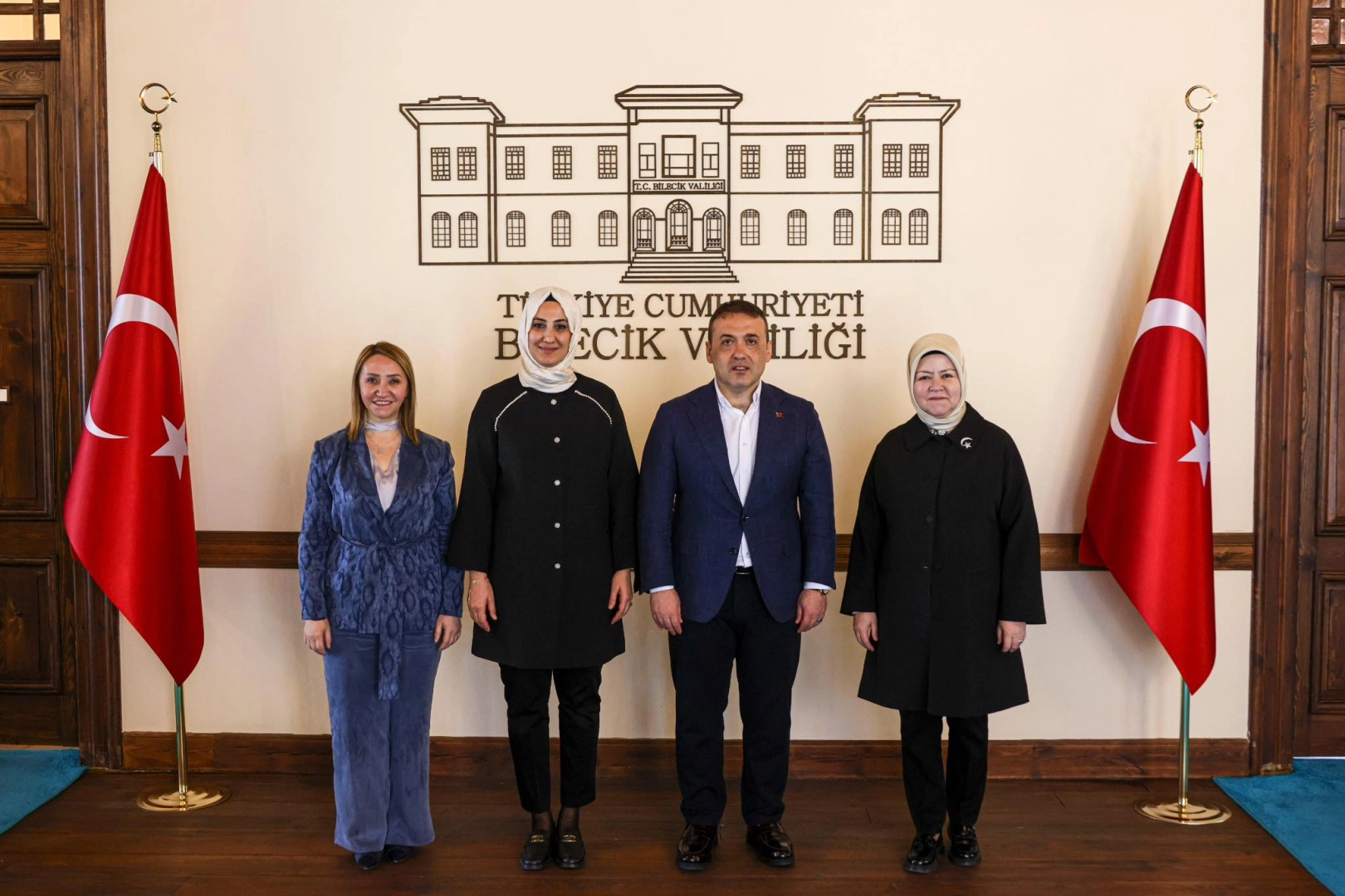 Bilecik'te Pazaryeri'nde Başkan Tekin&rsquo;den Vali S&ouml;zer&rsquo;e ziyaret