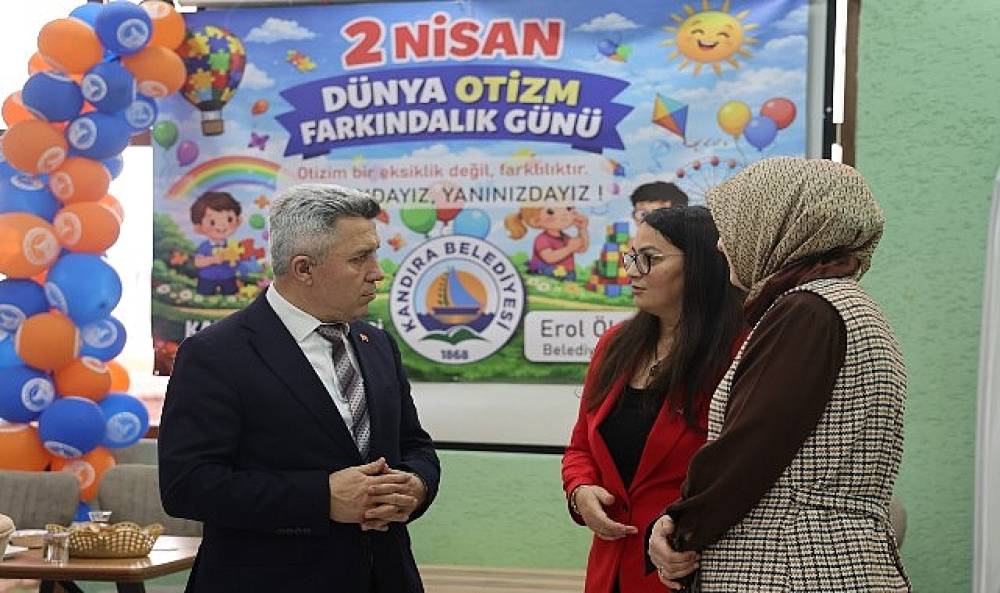 Kandıra'da Otizm Farkındalık G&uuml;n&uuml;'ne Anlamlı Etkinlik