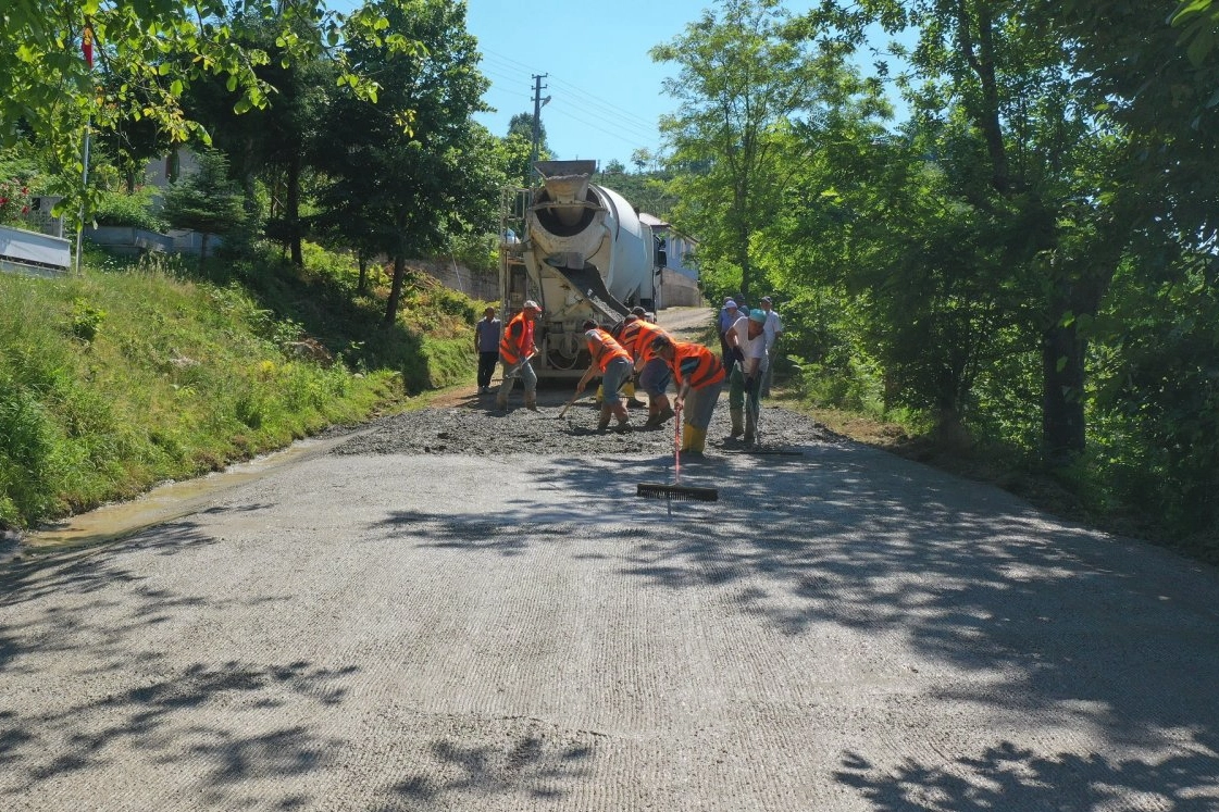 Ordu'da yarım asırlık yol sorunu &ccedil;&ouml;z&uuml;l&uuml;yor