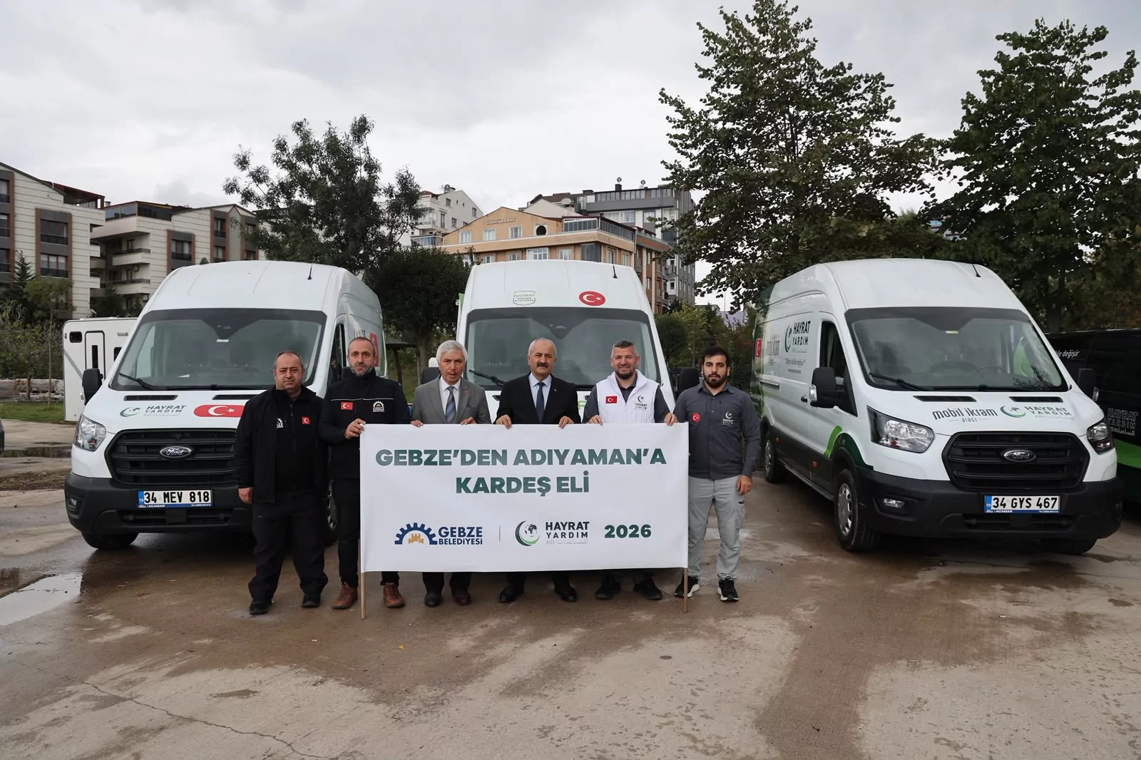 Gebze&rsquo;den Adıyaman&rsquo;a kardeş eli