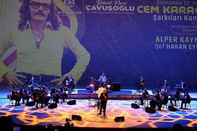 Denizli B&uuml;y&uuml;kşehir&rsquo;den Cem Karaca anısına konser