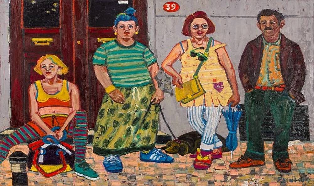 Akademililer Sanat Galerisi, Resul Aytem&uuml;r'&uuml;n &ldquo;Değişmeyen H&uuml;zn&uuml;n Renkleri" Sergisiyle Kapılarını A&ccedil;tı