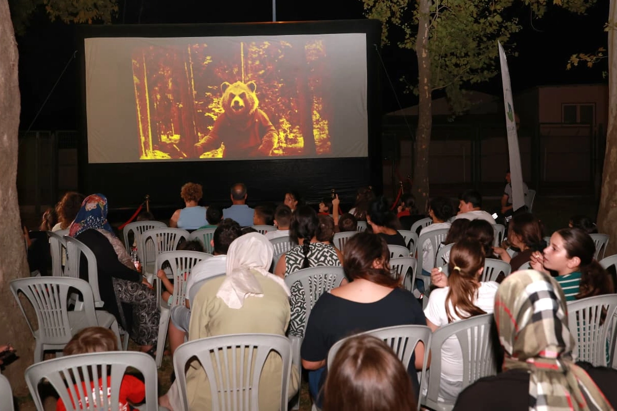 Bursa Osmangazi&rsquo;de yazlık sinema keyfi