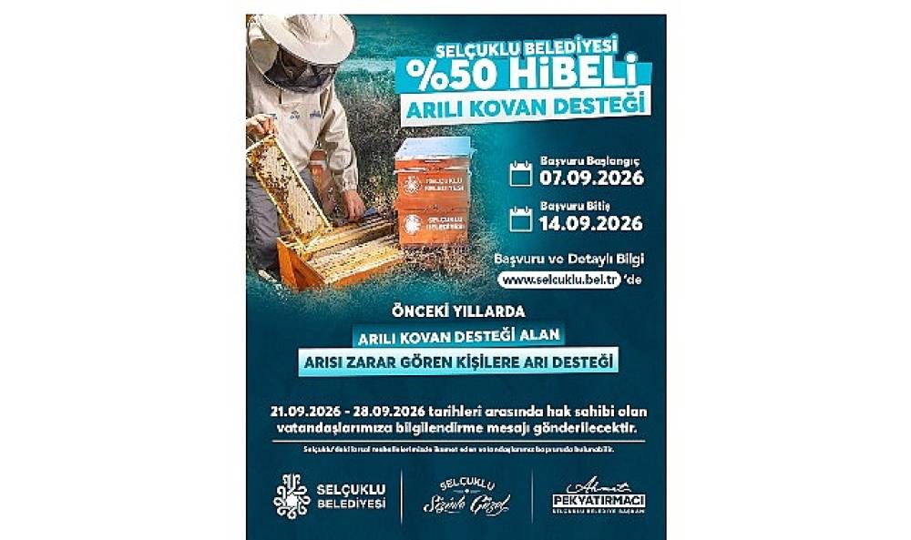 Sel&ccedil;uklu Belediyesi &uuml;reticinin yanında olmaya devam ediyor