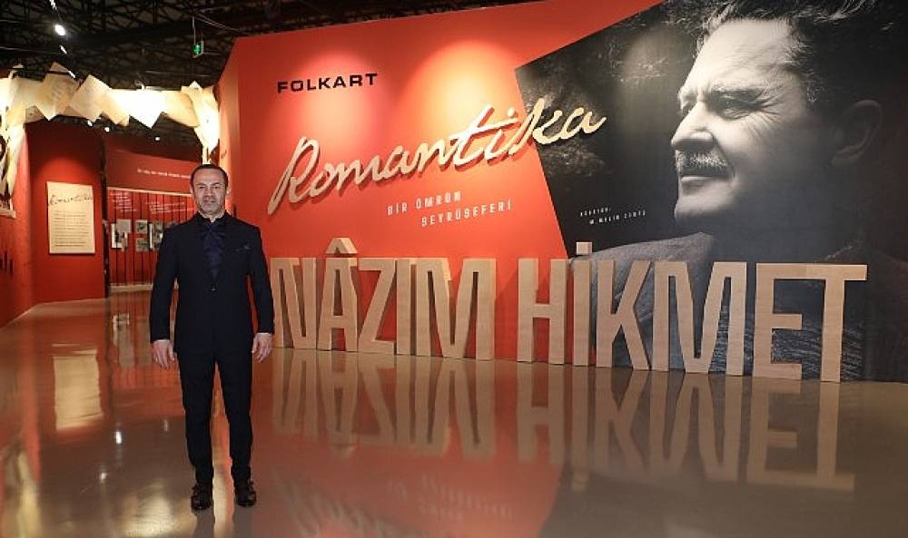 N&acirc;zım Hikmet'in En Kapsamlı Sergisi &ldquo;Romantika" İzmir'de A&ccedil;ıldı