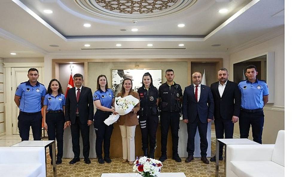  Başkan Vekili &Ouml;zdemir Zabıta Haftasını kutladı