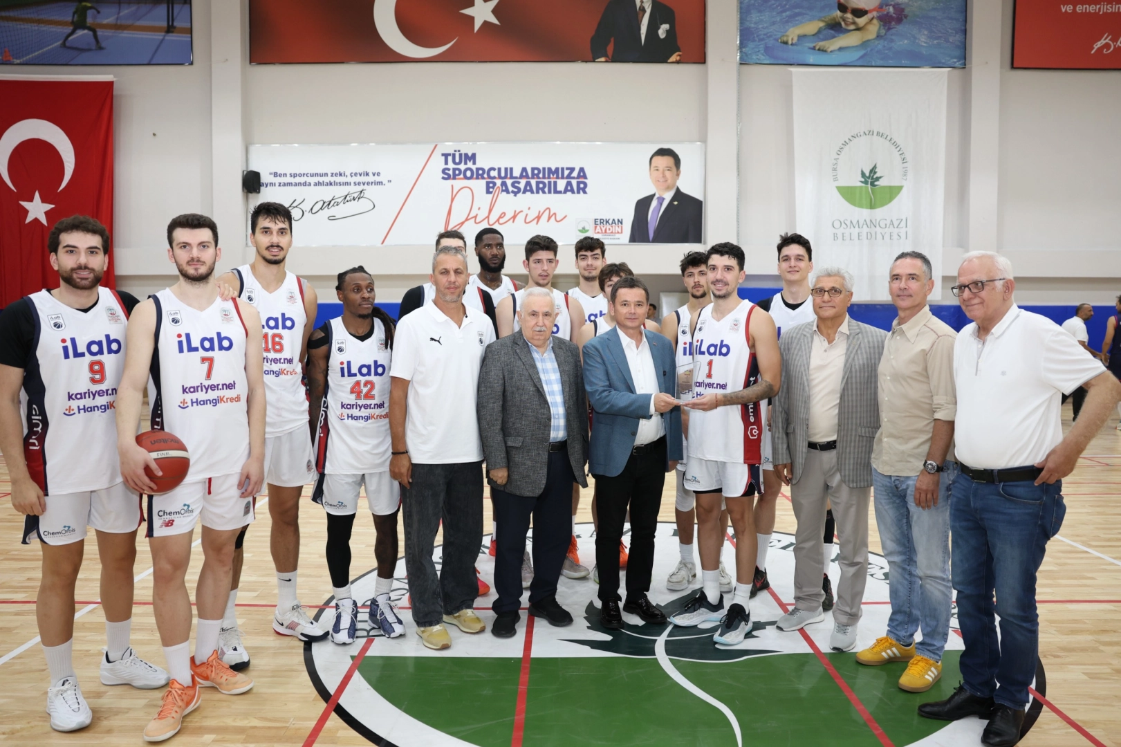 Başkan Erkan Aydın&rsquo;dan basketbola tam destek
