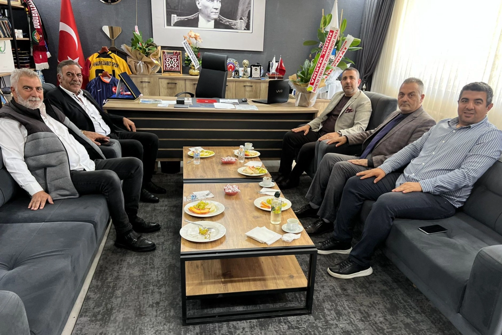 Volkan Barbaros&rsquo;tan Ağrı ASKF&rsquo;ye ziyaret