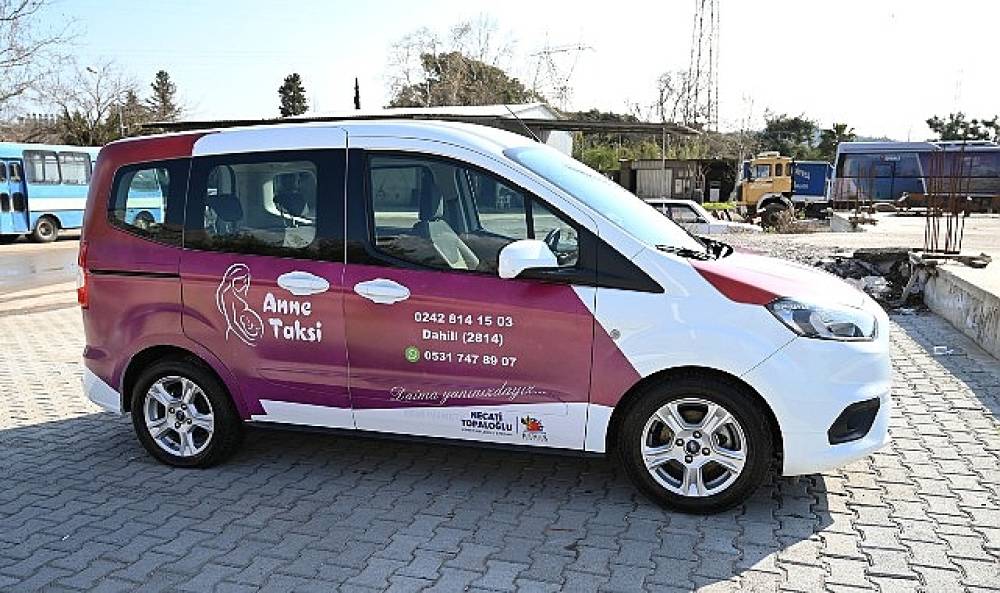Kemer'de Anne Taksi projesi başlıyor