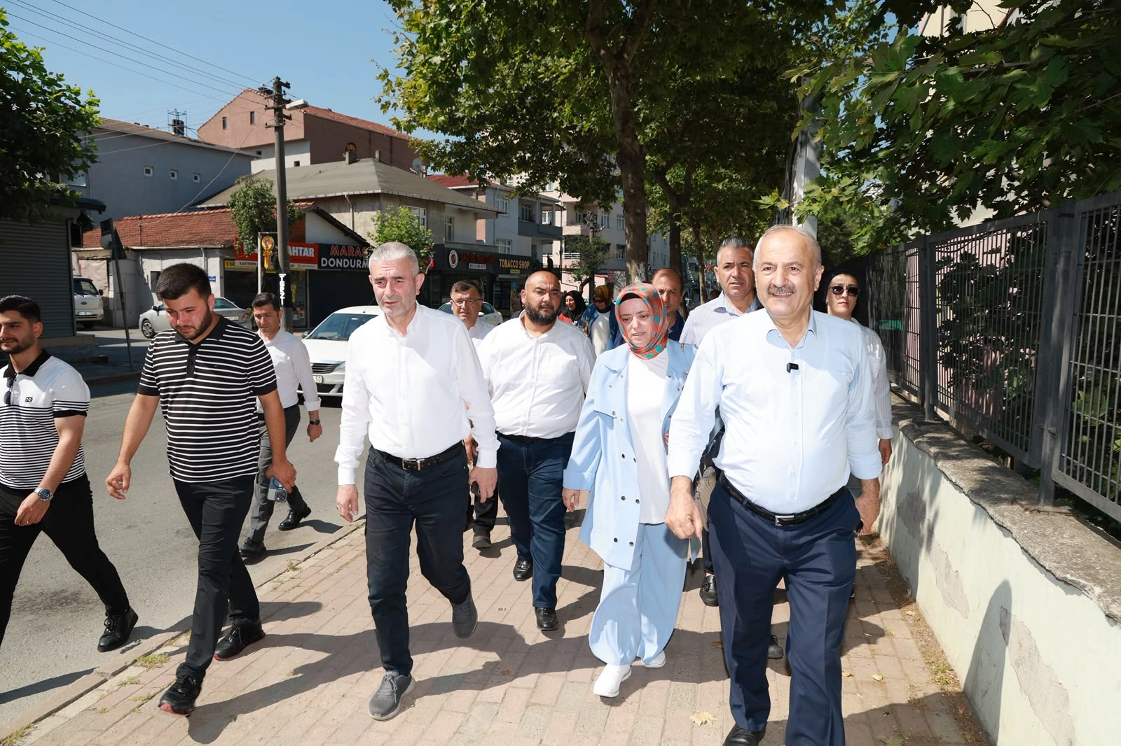 Başkan B&uuml;y&uuml;kg&ouml;z Arap&ccedil;eşme esnafıyla bir araya geldi