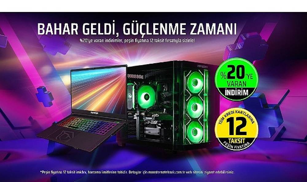Monster'dan mart ayına &ouml;zel y&uuml;zde 20'ye varan indirimler kullanıcıları bekliyor