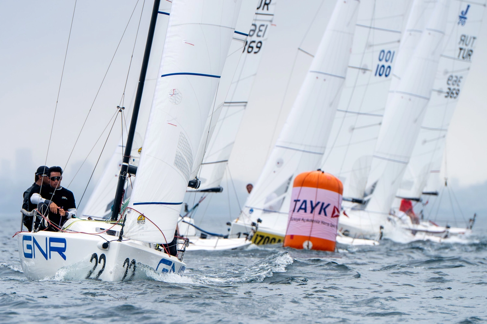 J70 T&uuml;rkiye Turu 3. ayakta Team Nautique Yachting şampiyonluğu elde etti