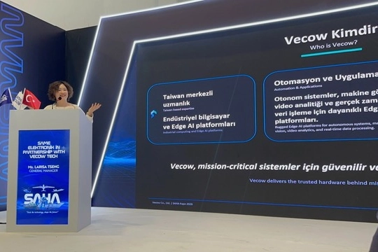 Vecow, SAHA Expo 2026&rsquo;da Edge AI ve g&ouml;rev kritik bilgi işlem &ccedil;&ouml;z&uuml;mlerini &ouml;ne &ccedil;ıkardı