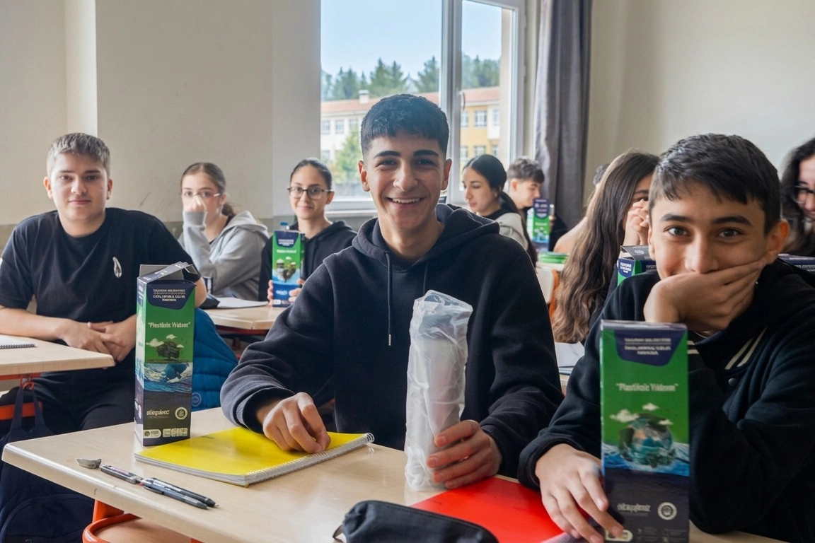 Yıldırım&rsquo;da plastiğe fren: 31 okula arıtma, 32 bin &ouml;ğrenciye matara