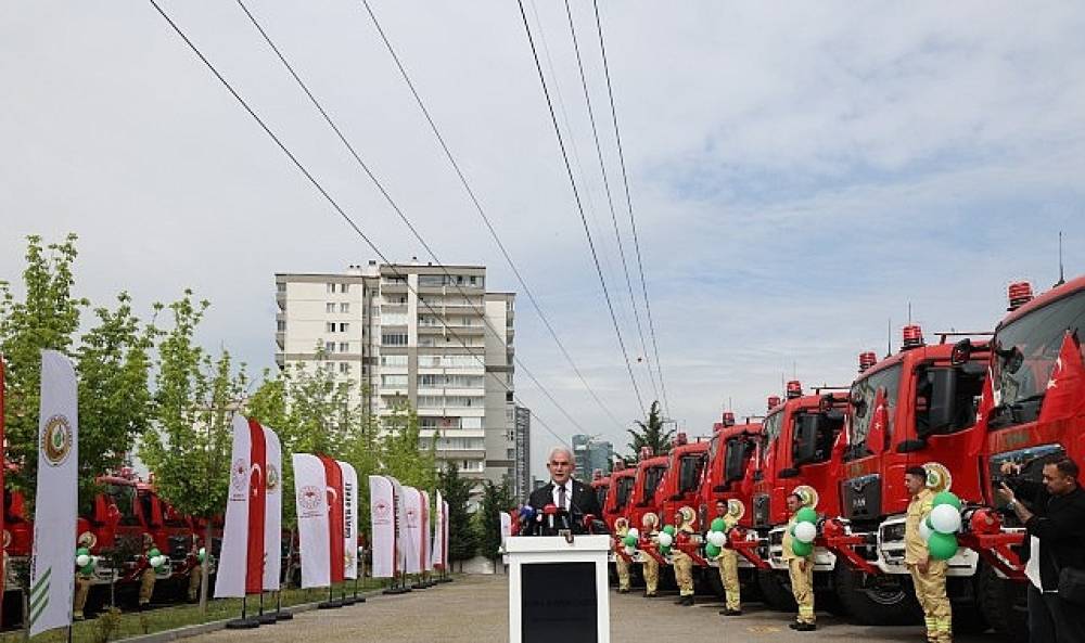 Yangınla M&uuml;cadelede Kara G&uuml;c&uuml;ne 101 Yeni Ara&ccedil; Eklendi