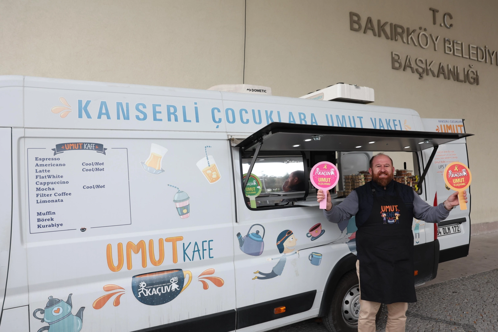 'Umut Kafe' çocukların hayatına dokunuyor