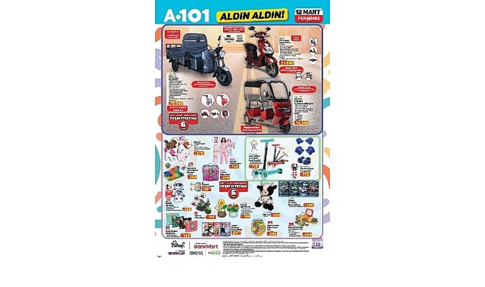 12 Mart'ta A101'de Mobilite &Uuml;r&uuml;nleri