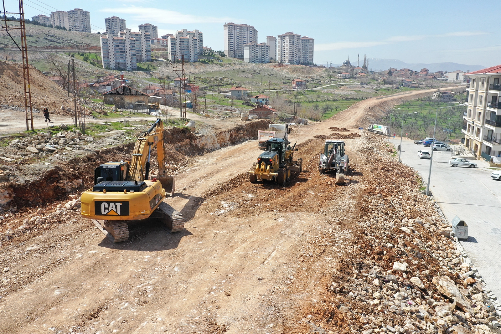 Malatya'da Beydağı ve Yama&ccedil; Mahalleleri modern yolla buluşuyor