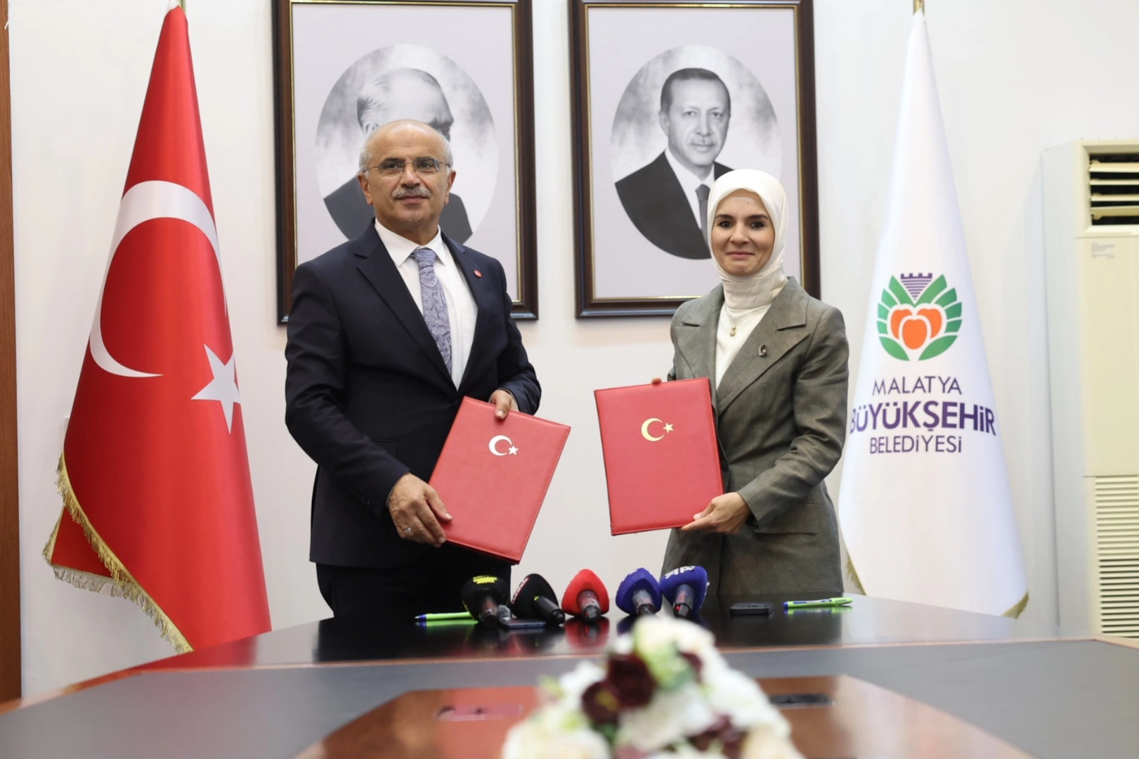 Malatya'da 'engelsiz yaşam' protokol&uuml;