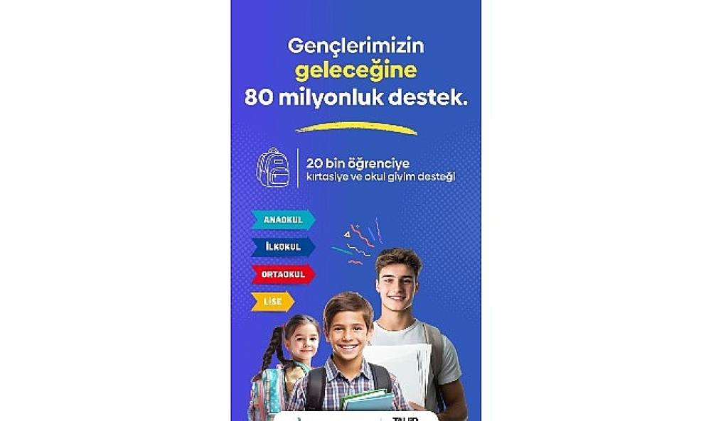 B&uuml;y&uuml;kşehir'den &ouml;ğrencilere &ccedil;ifte eğitim desteği