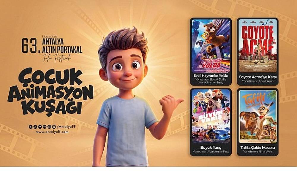 Altın Portakal'da &Ccedil;ocuklar İ&ccedil;in &Ouml;zel Film Kuşağı
