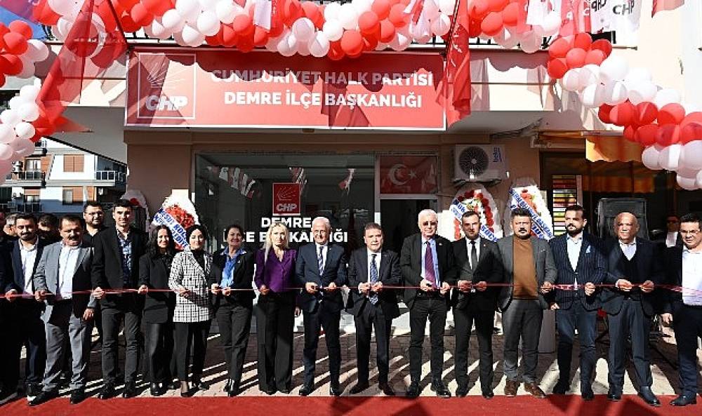 Başkan Böcek Demre'de