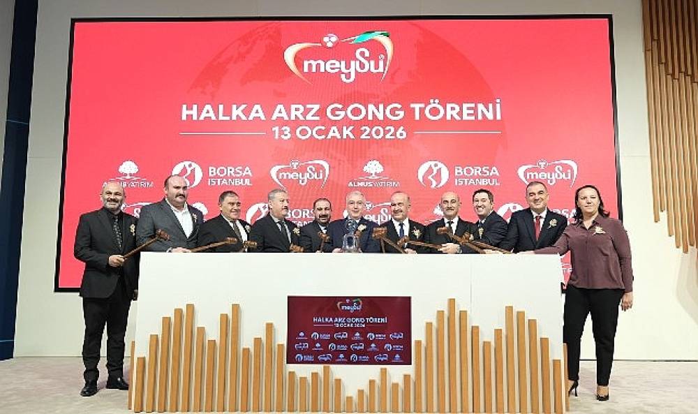 Borsa İstanbul'da Gong  Meysu i&ccedil;in &Ccedil;aldı