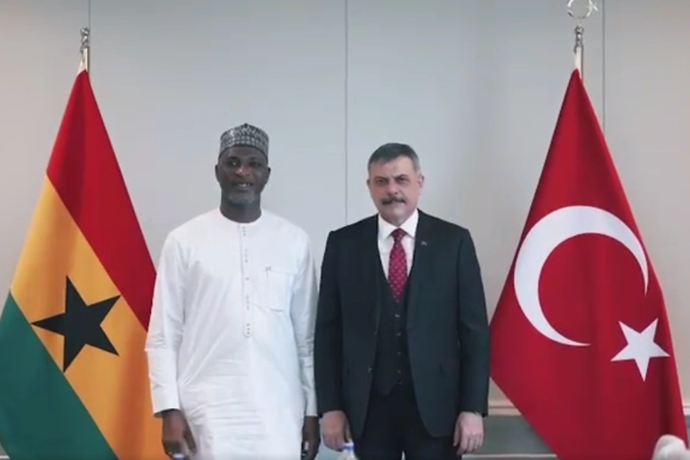 Bakan &Ccedil;ift&ccedil;i, Ganalı mevkidaşını ağırladı