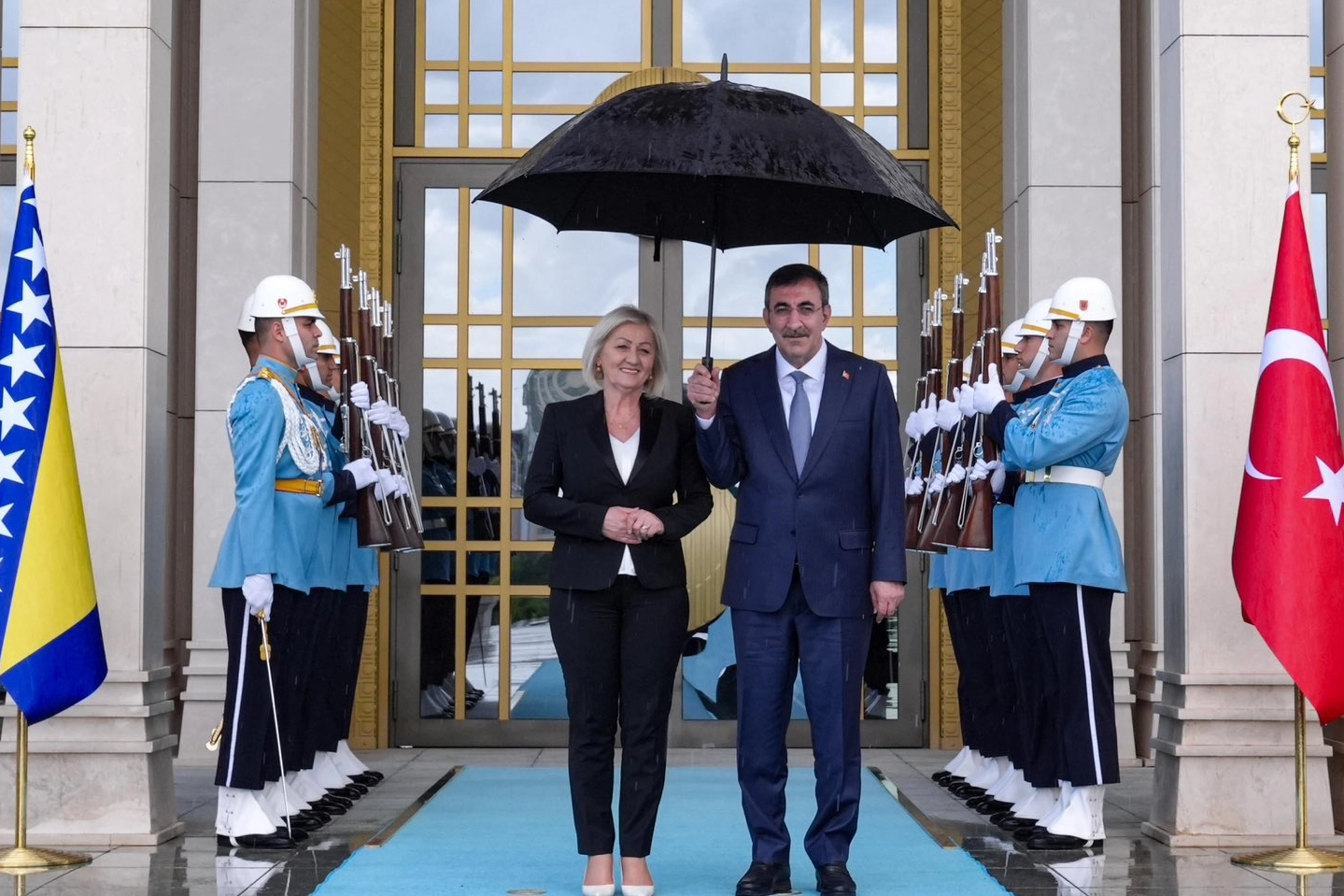 Cumhurbaşkanı Yardımcısı Yılmaz: Bosna Hersek&rsquo;in egemenliğine desteğimiz s&uuml;recek