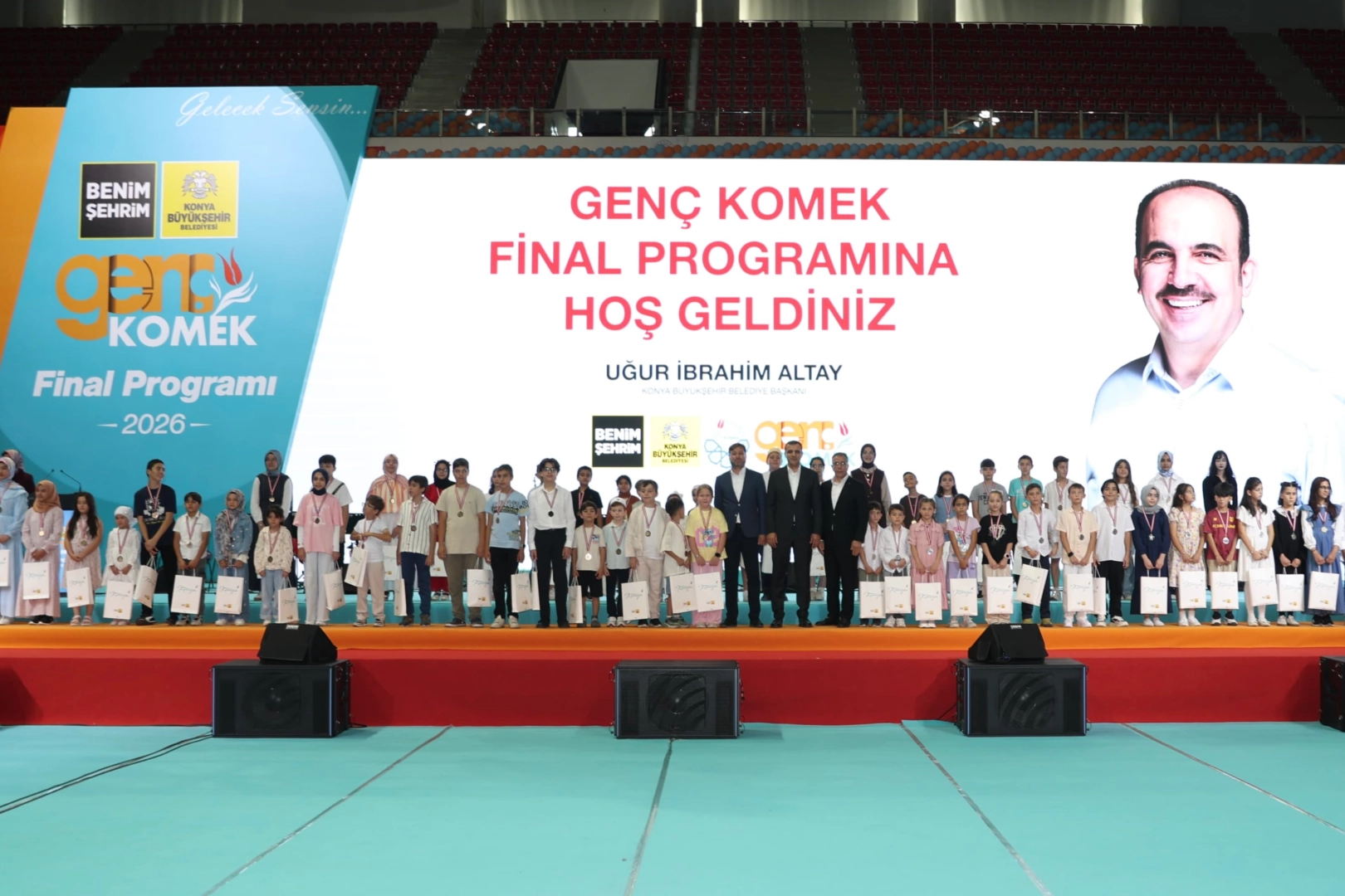Konya'da Gen&ccedil; KOMEK Yaz Okulu&rsquo;na muhteşem kapanış