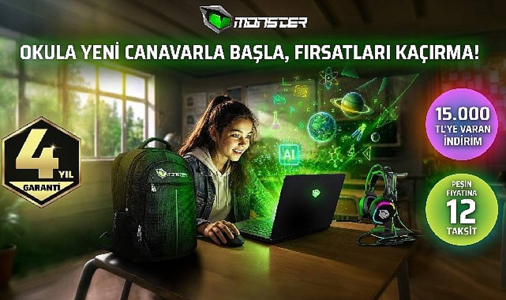 Okula Yeni Canavarla Başla, Fırsatları Ka&ccedil;ırma! 