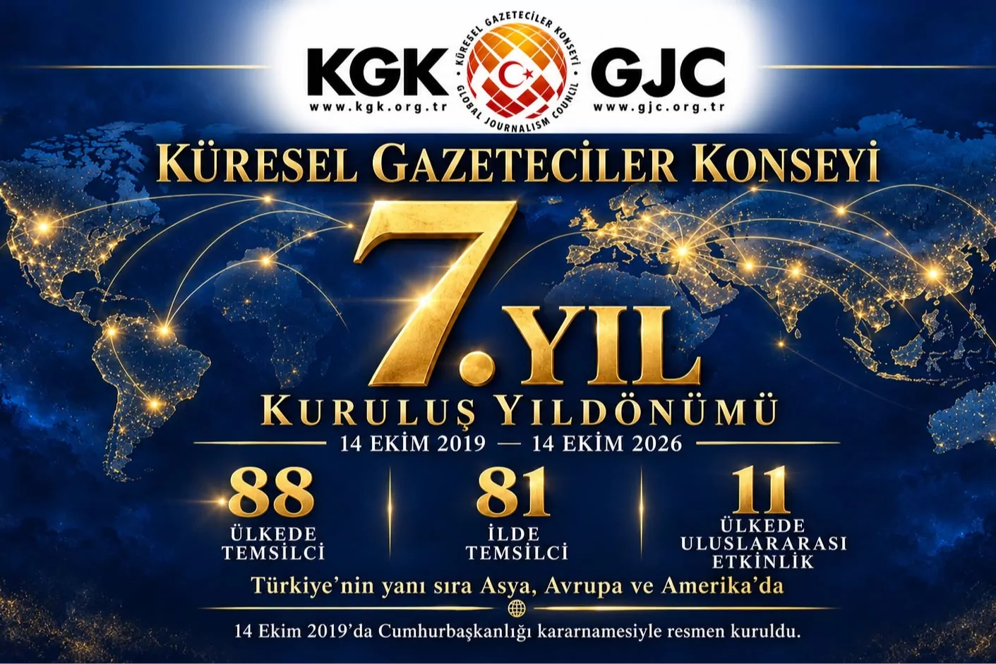 KGK 7 yaşında: Gazetecilik Meslek Birliği Yasası en temel hedefimiz