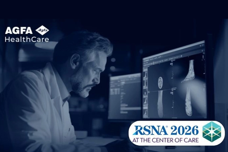 AGFA HealthCare, Kuzey Amerika Radyoloji Derneği (RSNA) 2026'da kurumsal g&ouml;r&uuml;nt&uuml;lemenin merkezine klinik odağı yerleştiriyor