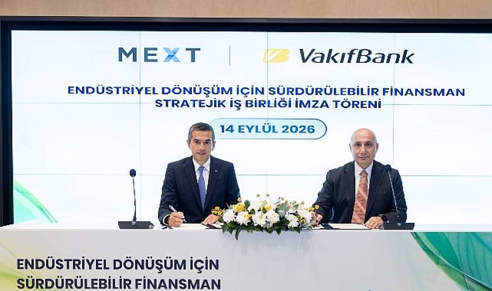 VakıfBank ve MEXT'ten sanayici ve ihracat&ccedil;ıların  yeşil d&ouml;n&uuml;ş&uuml;m&uuml;ne liderlik edecek iş birliği 