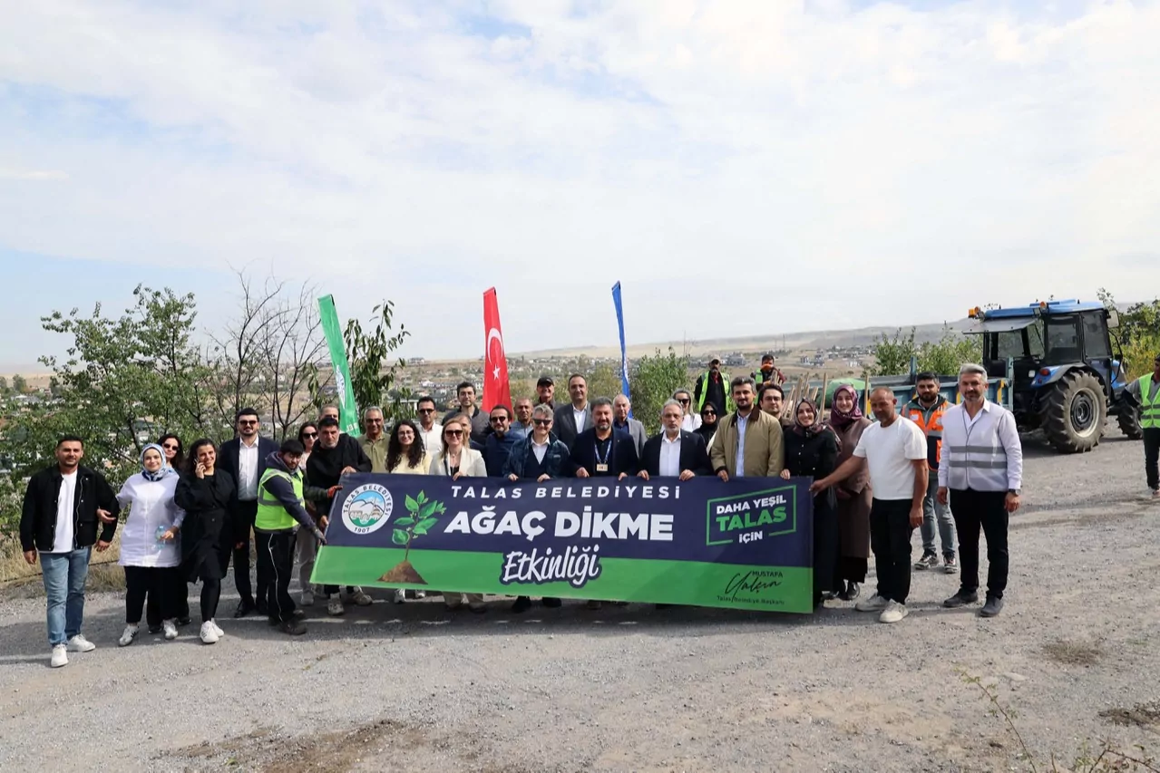 Kayseri Talas'tan yeşil atılım