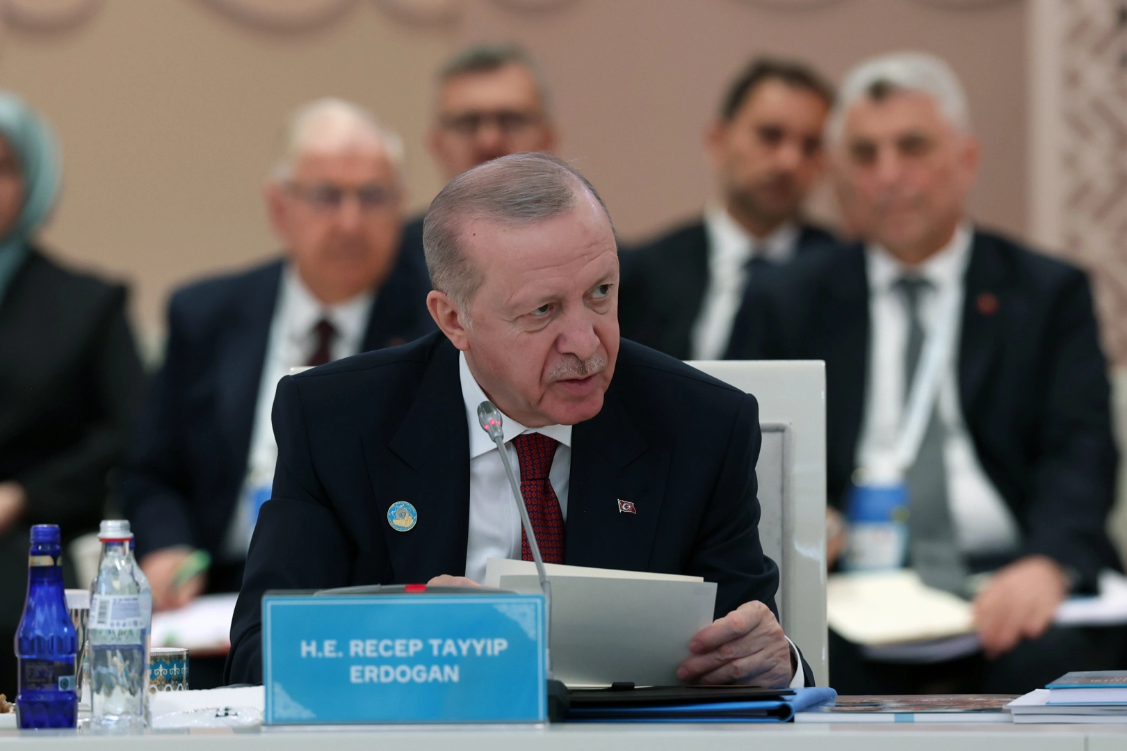 Cumhurbaşkanı Erdoğan&rsquo;dan T&uuml;rkistan Zirvesi'nde 'dijital birlik' vurgusu