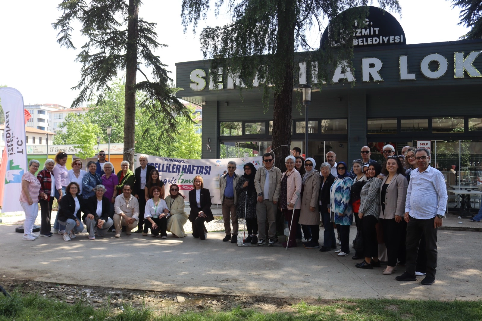 Kocaeli İzmit&rsquo;te engelleri aşan dayanışma buluşması