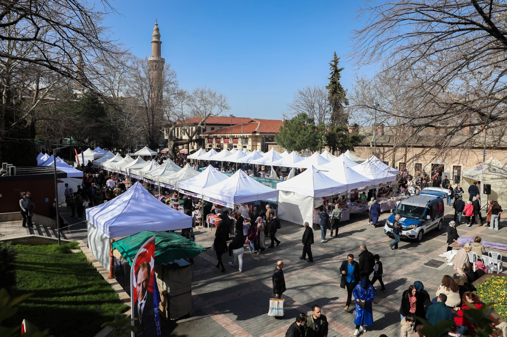 Bursa'da el emekleri yine 'meydan'a &ccedil;ıktı