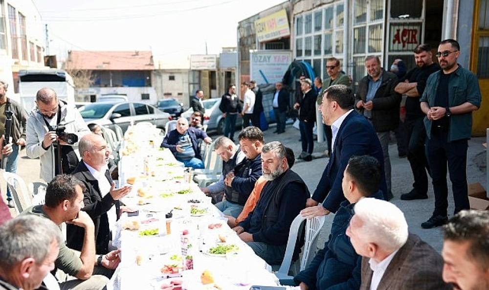 G&ouml;n&uuml;l Buluşmaları Kapsamında Yeni Sanayi Sitesi'ndeyiz
