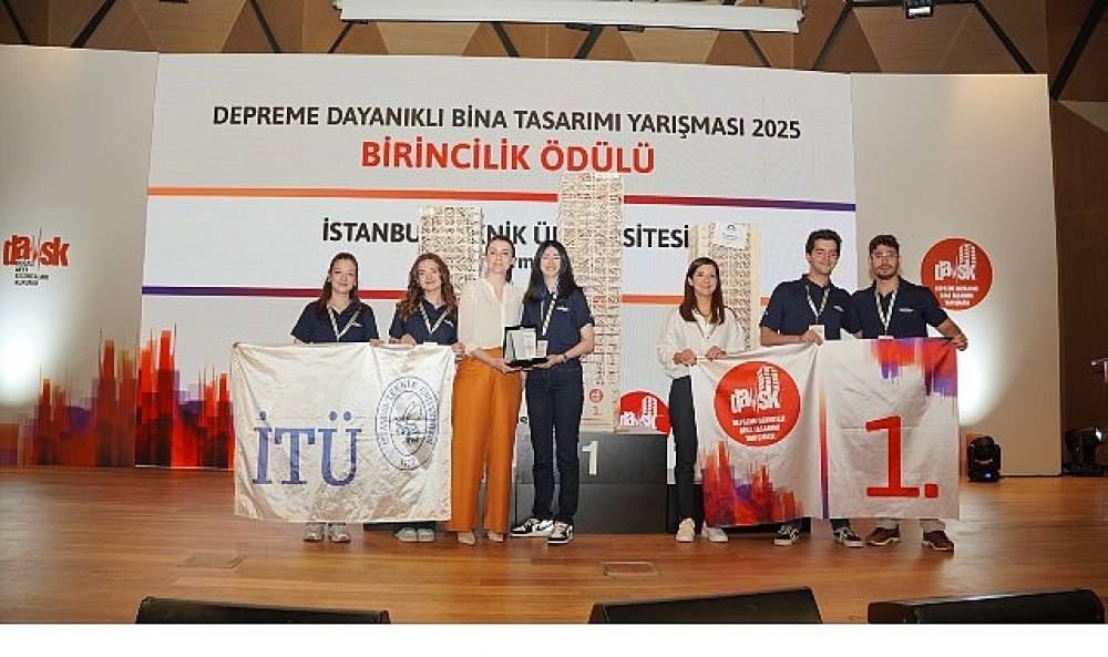 Geleceğin Mühendisleri İstanbul'da Yarıştı, Depreme En Dayanıklı Tasarım Ödüllendirildi!