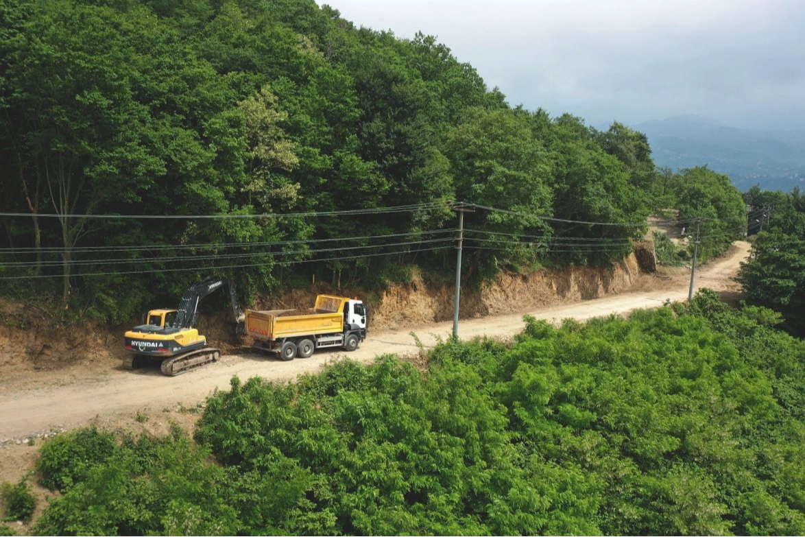 Ordu B&uuml;y&uuml;kşehir&rsquo;den Boztepe yoluna g&uuml;venli dokunuş