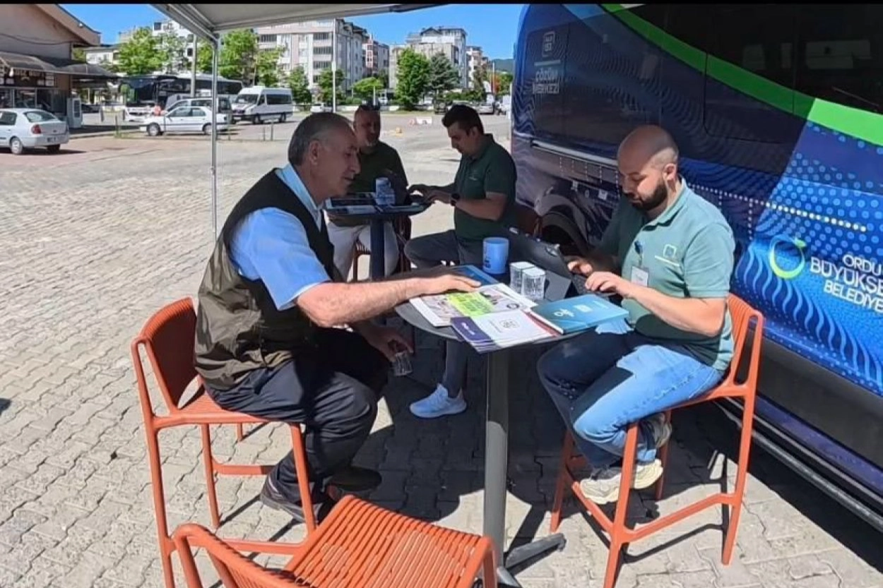 Ordu'da &Ccedil;&ouml;z&uuml;m Merkezi vatandaşla buluşuyor