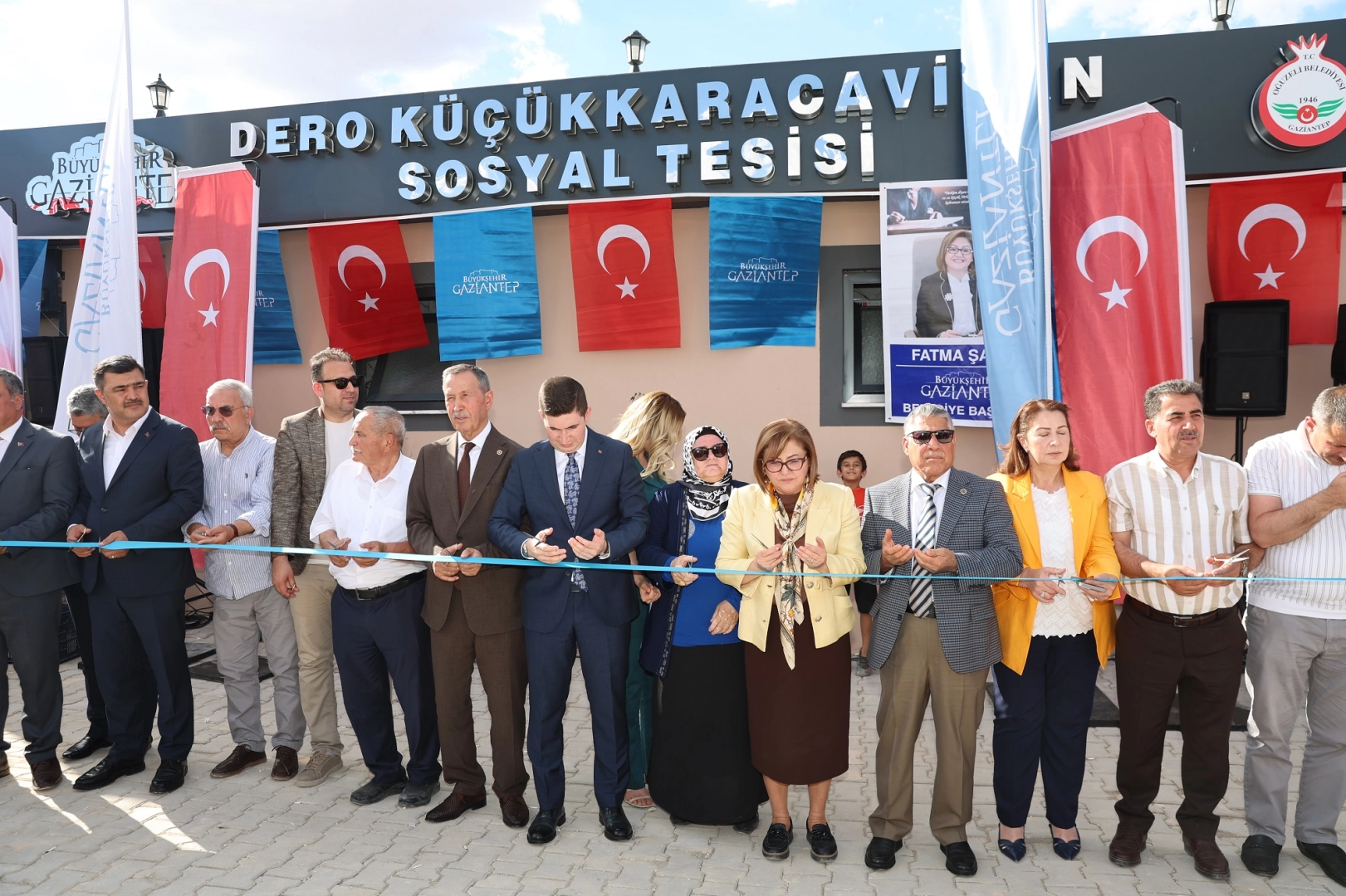 Gaziantep'de B&uuml;y&uuml;kşehir ve Oğuzeli işbirliğinde sosyal tesis