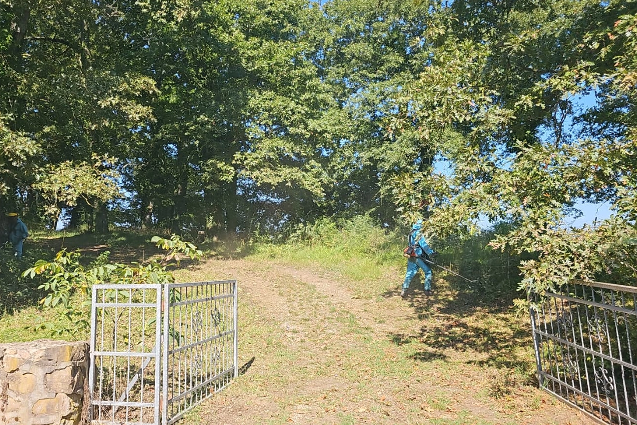 Kocaeli Derince&rsquo;de mezarlıklara titiz bakım