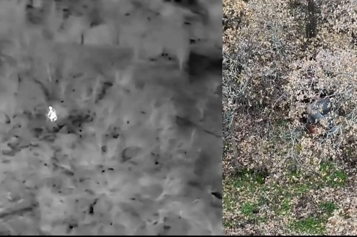 Uşak&rsquo;ta yasa dışı avcılara termal drone destekli m&uuml;dahale